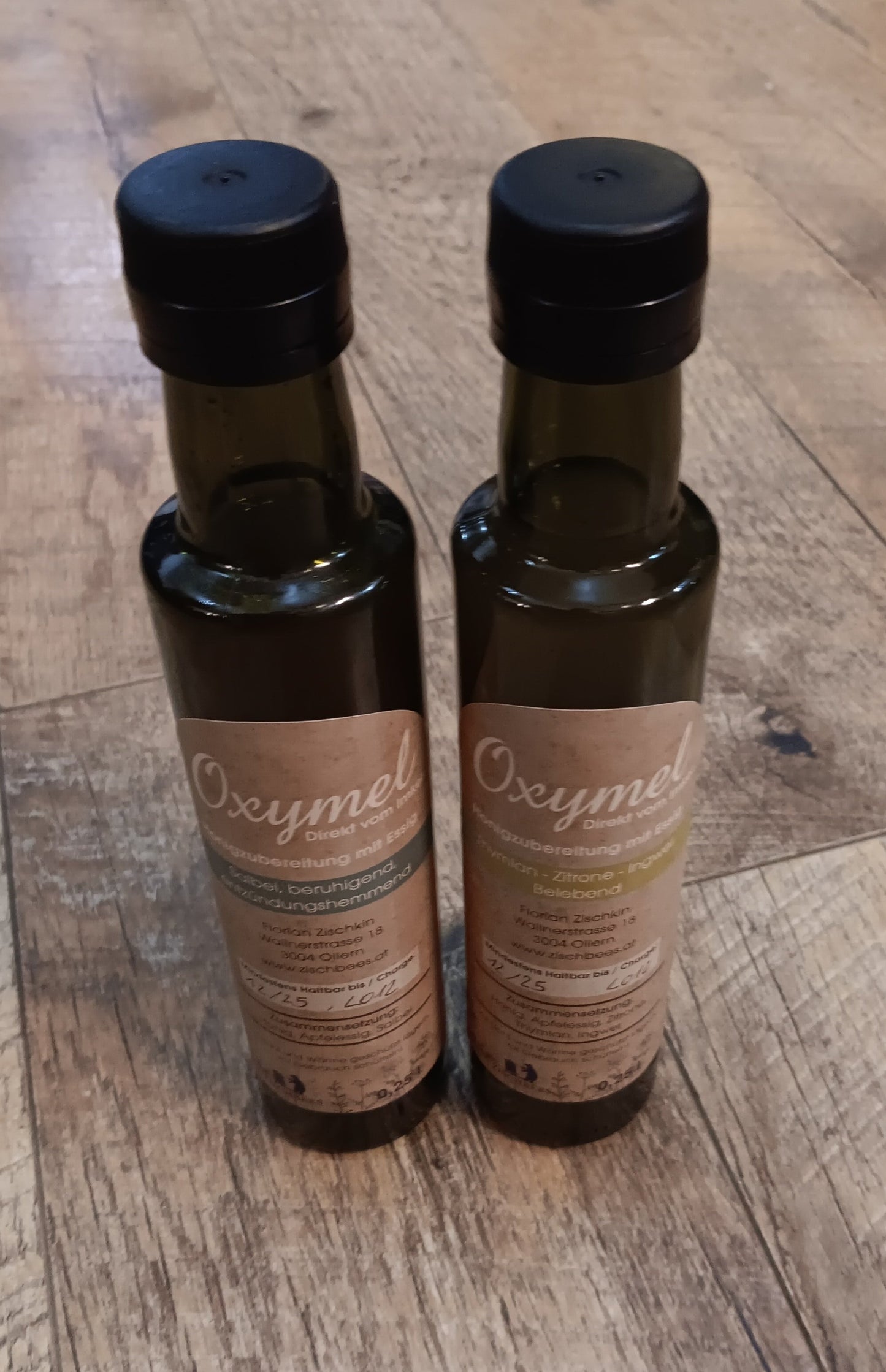 Oxymel - Thymian, Zitrone, Ingwer